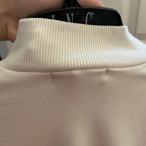 Retro striped sweater with O ring zipper - Picture 9 of 10